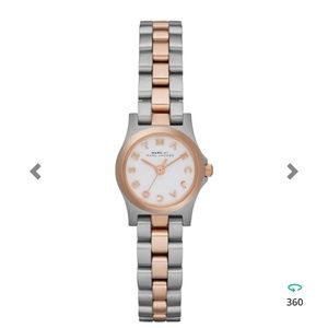 Marc by Marc jacobs Henry dinky watch 20mm Silver/rosegold